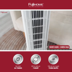 Quạt tháp hơi nước điều hoà Fujihome AC-1000B làm mát nhanh Cooling Pad bình 6L 3 Chế Độ Gió Điều Khiển Từ Xa