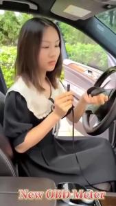 RYSJM | Màn Hình Hiển Thị Trên Kính Lái B2 OBD2 Với Đồng Hồ Tốc Độ Nhiệt Độ Nước Điện Áp & Cảnh Báo Vượt Tốc Dành Cho Ô Tô Phụ Kiện Xe Hơi Không Dây Chính Hãng