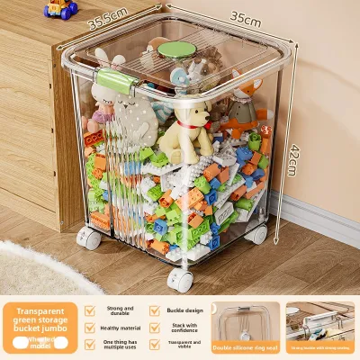 MEIZHUFU | Large Capacity Toy Storage Box