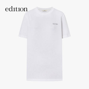 edition | 2026 Autumn New Hemp Cotton Cat Pattern Embroidery Short Sleeve T-Shirt