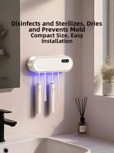 Intelligent Sterilization Drying Rack for Electric Toothbrushes