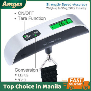 Luggage Scale Electronic Digital Portable Suitcase Travel Scale Weighs Baggage Bag Scale Charging Handheld Scale Scale Charging