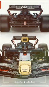 Đồ chơi lắp ráp technic xe đua F1 Rastar Oracle RedBull Racing RB19 RASTA 1:8 quà tặng