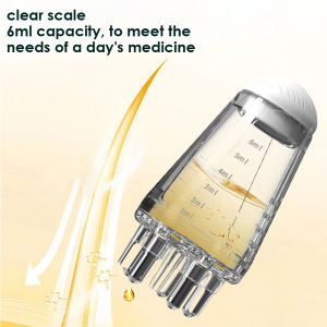 Scalp Applicator Liquid Comb Tonic Hair Growth Essential Oil Guiding Comb Hair Roots Massage Roller