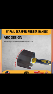 Sr Putty Knifetainless Steel Scraper with Rubber Handle 5"/ Paint Scrape