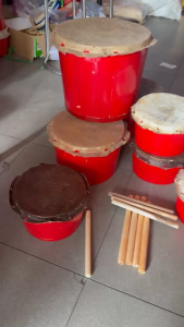 Trống lân cho bé trống múa lân mini