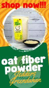 Greendahan Oat Fiber 250g | 500g - Keto Low Carb Friendly