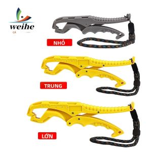 WEIHE 1 Cá Nhựa Môi Cầm Câu Cá Kẹp Dụng Cụ Chống Rỉ Sét Ăn Mòn Kích Thước S/M/L Tùy Chọn Có Sẵn