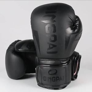 YEGBONG | PU Leather Kids Breathable Muay Thai Punching Karate Training Gloves Kids 6oz Professional Boxing Training Sparring Gloves