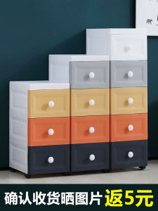 Plastic Kitchen Bathroom Storage Cabinet Drawer Style Wall Mounted Shelves Bathroom Organizer Utility Cabinet for Bathroom Kitchen