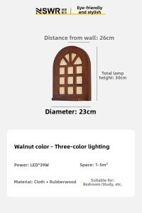NSWR | Vintage Style Arch Door and Window Design Wall Light