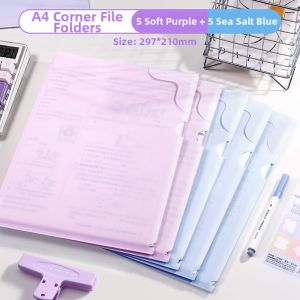 deli | Student L-Type Large Capacity File Organizer A4