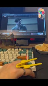 Gaming Snack Chopsticks Snacking Finger Chopsticks Chipsticks Sticks Chips Gamer