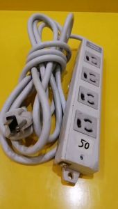 Ổ cắm nội địa Nhật Toshiba dây dài 3m 4 ổ cắm (mã 50)