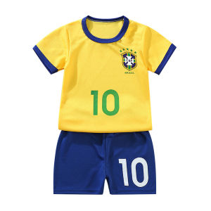 JIFANPAUL | Childrens Training And Match Soccer Uniforms Short Sleeve Shorts