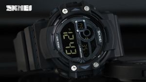JAM TANGAN OLAHRAGA DIGITAL CASUAL PRIA WATER RESISTANT 100M 1759