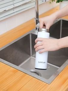 Baby Bottle Cleaning Brush/Multifunctional Right Angle Long Handle Glass Carafe Brush/Cerek Cawan/Botol Bayi