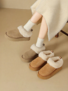 Josiny | Thick Sole Warm Furry Easy-On Women Snow Boots