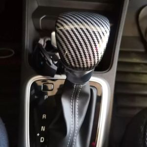 Car Gear Shift Knob Cover for Kia K3 Soul Forte Ceed Proceed 2019-2021 Kia Cerato 2019 Stonic 2023 AT Gear Head Shift Collars Sticker Trim Accessories