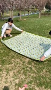 Portable Outdoor Picnic Waterproof Beach Mat Camping Lightweight Hiking Travelling Parks Folding Garden Lawn Tent