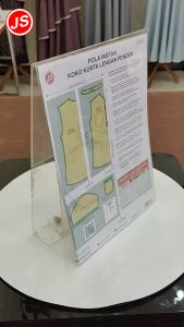 Pola Instan Kemeja Koko Kurta Lengan Pendek | Rotsa.Id