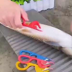 Satu Keluarga Pisau Pembersih Usus Ayam C1143 Pisau Pembelah Perut Ikan Udang Belut Serbaguna