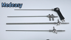 5mm Three types of Reusable stainless steel laparoscopic suction irrigation tube