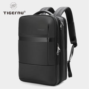 Tigernu 3982 Lifetime Warranty Anti theft Backpack for Men TPU Waterproof Knapsack Travel School Bag Luggage Bag Fit 15.6’’ Laptop