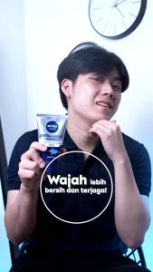 NIVEA MEN Extra Bright Dark Spot Minimizer Facial Foam 100ml/50ml - Mencerahkan Menyamarkan Noda Hitam