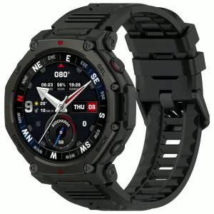 Huami Amazfit T-REX 3 Pro 48MM Dây Đeo Silicon Đồng Hồ Thông Minh Dây Đeo Tay Thể Thao Vòng Đeo Tay Tương Thích Với Phụ Kiện T-Rex 3 Pro