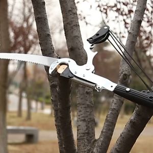 High Branch Shears Saw Meters Telescopic High Altitude Pruning Saw Fruit Tree Pruning 3.5-7.5M