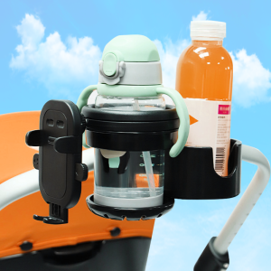 Universal Stroller Cup Holder Baby Carriage Mobile Phone Holder Child Bicycle Water Cup Storage Milk Bottle Rack Child Care Accessories