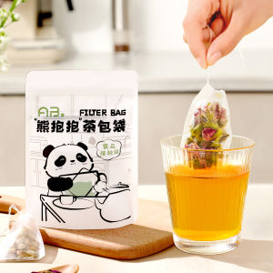 Túi Đựng Trà Bằng Sợi Ngô AB Túi Lọc Trà Dùng Một Lần Túi Đựng Gia Vị Nấu Súp Túi Đựng Thuốc Nấu Thuốc