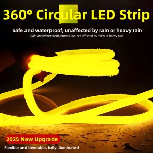 YUANMUXUAN | Neon Flexible 360 Degree Super Bright Waterproof Lighting Strip