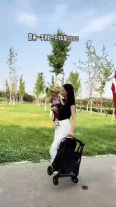 Foldable Baby Stroller for Newborn Lightweight Travel Stroller for Baby Summer Stroller for kids 1-6