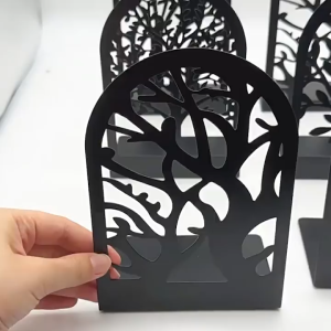 2pcs Penyangga Buku / Standard Book Besi / Pembatas Buku Besi / Metal Bookstand