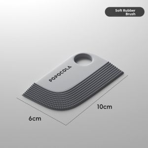Cat Hair Removal Soft Gel Brush Popocola