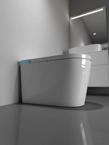 smart toilet features multi-functionalcleaning intelligent screen display fullyautomatic sen bra