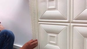 Estation - Wall Border List / Wallborder Foam 3D /Walpaper List Foam Stiker Dinding / List 2.3 Meter