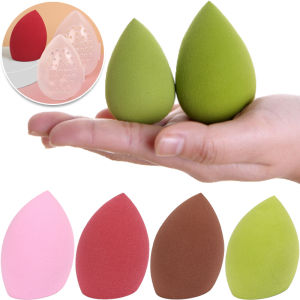 High Quality Sponge Puff / Transparent Beauty Sponge Egg Storage Box / Powder Puff Drying Holder / Portable Travel Beauty Powder Puff