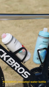 Bình nước thể thao Rockbros 620ml cách nhiệt thể thao ngoài trời cho xe đạp camping