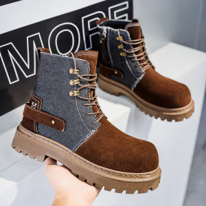 CONGLINSHIZI | Anti-slip Durable Retro Leather Boots Men Shoes