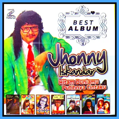 KASET VCD MUSIK BISA KARAOKE LAGU DANGDUT JHONNY ISKANDAR ALBUM TERLARIS