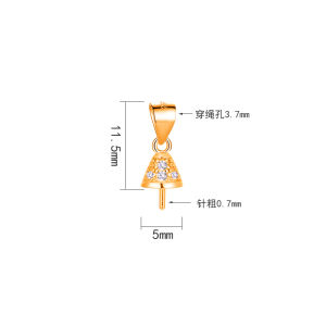 สร้อยคอรูปเพชรแท้ S925 ชุบทอง เครื่องประดับ DIY พร้อมหัวเข็มขัดรูปไข่มุก สีสันสดใส เครื่องประดับแฟชั่นสำหรับผู้หญิง