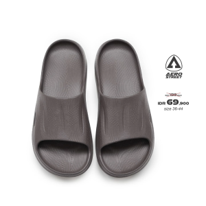 Aerostreet 36-44 Sandal Cushion Flow Coklat Sandal Selop B1BAA