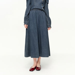 DUSHU | Fashionable Sweet Style Denim Suit Set