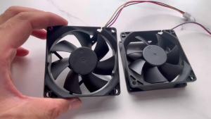3Pin 8cm Cooling Fan PC Computer Case DC 12V Molex 4PIN Mute 8025 With 80*80*25mm