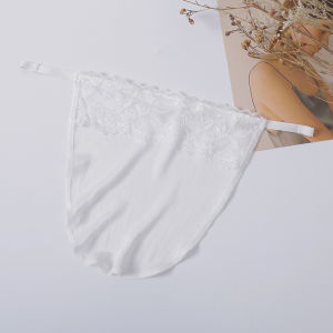 Pure Silk One-Piece Chest Wrap for Women Anti-Light Thin Underwear with Mulberry Silk Fabric Available in Black and White