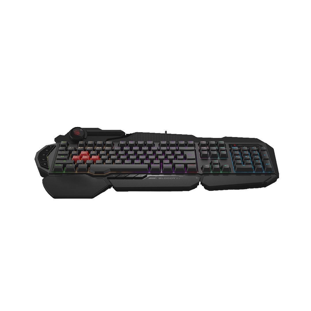 A4TECH BLOODY B310N Neon RGB Gaming Keyboard with Wrist Rest