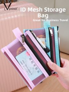 LVpasa | Transparent Portable Travel Document Organizer